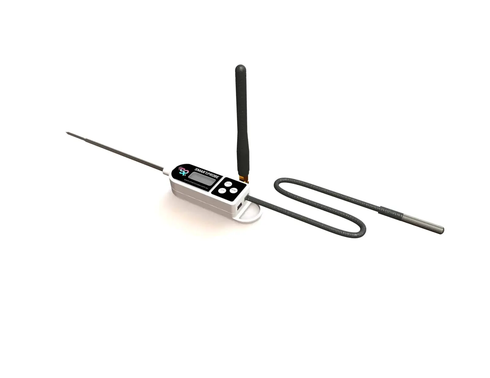 Data logger with lead sensor